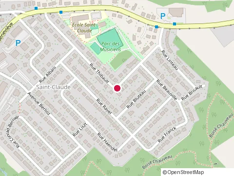Location of Finition de Beton Proless Inc at 1609 Rue Gagnon, Québec