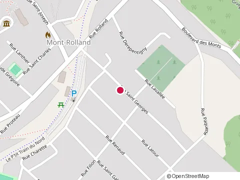 Location of Finition de Bois et Peinture Laurentides at 887 Rue St Georges, Sainte-Adele