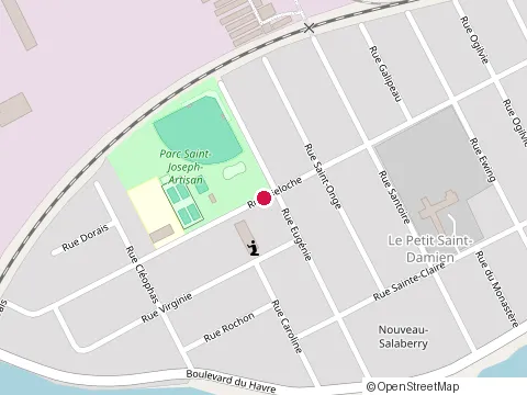 Location of Finition Diamant Inc at 80 Rue Meloche, Salaberry-de-Valleyfield