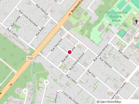 Location of Finition In-Ex Drummond at 650 Rue Berthiaume, Drummondville
