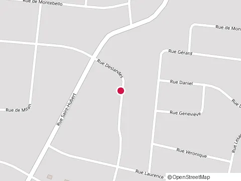 Location of Finitions Murales Boisvert at 106 Rue Mont Royal, Granby