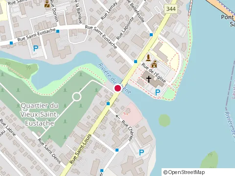 Location of Fissure Lm Inc. at 171 Rue Saint-Louis, Saint-Eustache