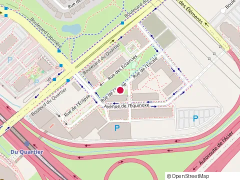 Location of Fissure Solution Pro at 605 l'Escale, Brossard