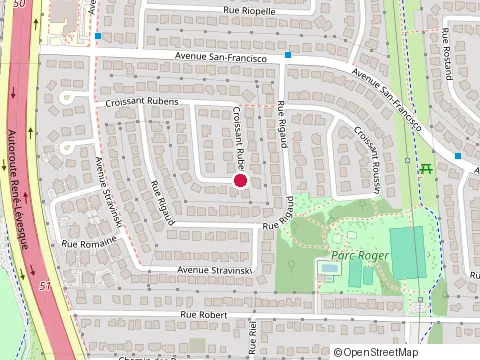 Location of Fissures et Scellant Rive-Sud at 6-8805 Crois du Louvre, Brossard