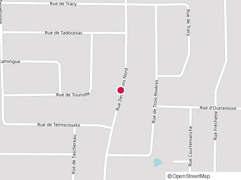 Location of Fissures Fix Sûre at 592 Rue Desjardins N, Granby