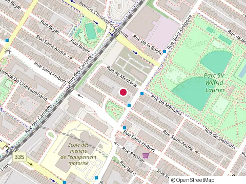 Location of Fix Auto Laurier at 900 Rue Saint-Gregoire, Montréal