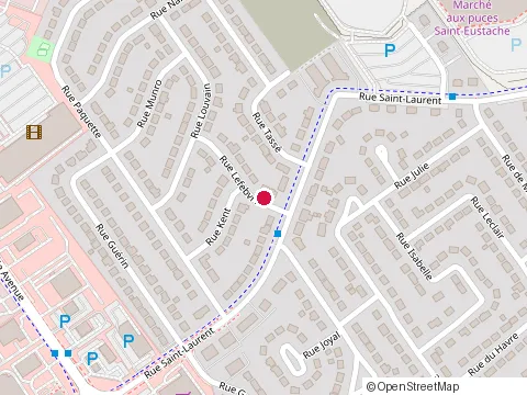 Location of Fj et Frères at 229 Rue Lefebvre, Saint-Eustache