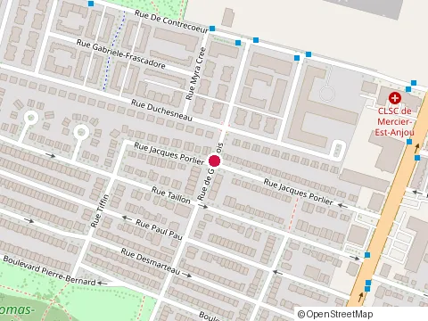 Location of Flash Burger at 9221 Rue de Grosbois, Montréal