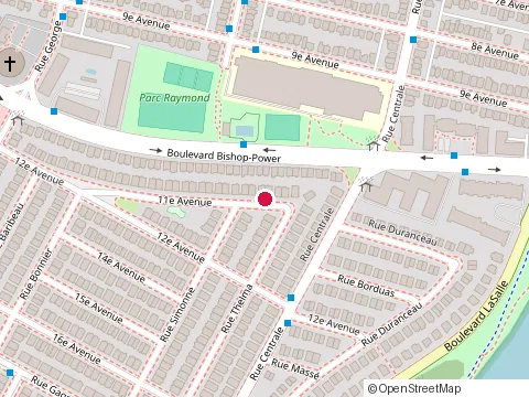 Location of Flc Rénove at 721 11E Avenue, LaSalle