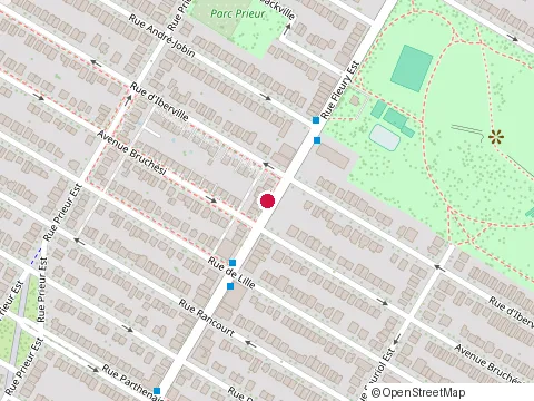 Location of Fleur d'Asie at 2481 Rue Fleury E, Montréal