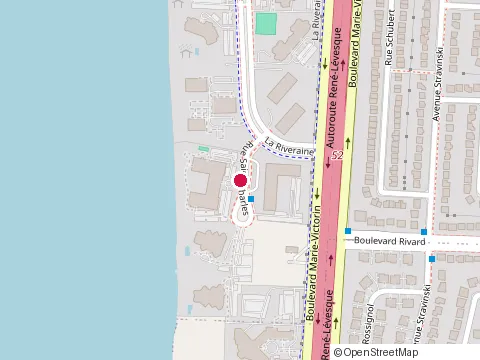 Location of Fleury Leger et Ass at 8480 St Charles, Brossard