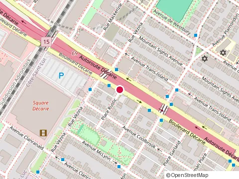 Location of Flexcor Management Inc at 6600 boulevard Décarie, Montréal