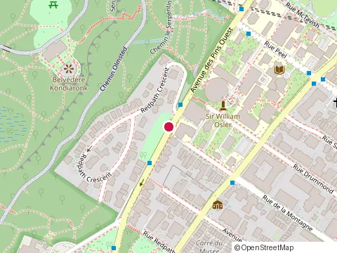 Location of Flexgroup at 3664 Rue de la Montagne, Montréal