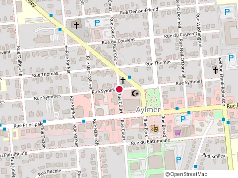 Emplacement de Flix Billiard au 51 Rue Court, Gatineau