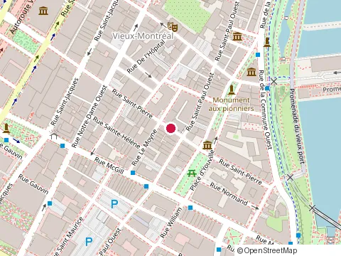 Location of Flyjin at 417 Rue St-Pierre, Montréal
