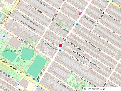 Location of Fm Construction at 1306 Rue Villeray, Montréal