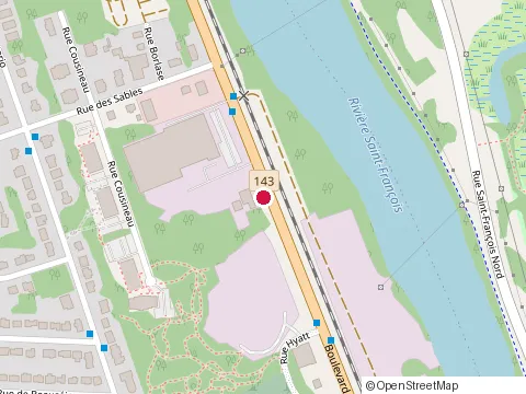 Location of Fm Construction Entrepreneur Général Inc at boulevard Queen-Victoria, Sherbrooke