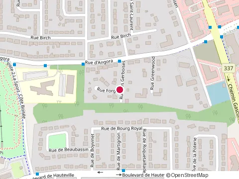 Location of Fmt Aménagement Inc. at 1331 Rue M.-Forget, Terrebonne