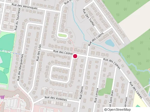 Location of Fondasec Inc at 1944 Place du Colibri, Saint-Lazare