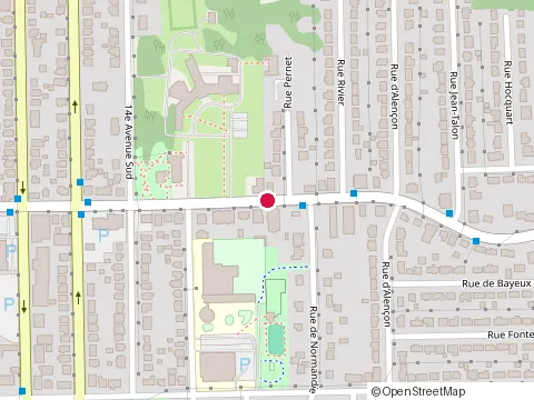 Location of Fondation Baillairge at 999 Rue du Conseil, Sherbrooke