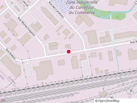 Location of Fondation Bhb - Coffrage at 5105 Rue Rideau, Québec