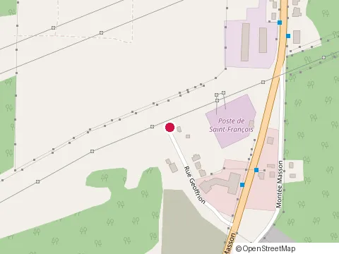 Location of Fondation Charpente G Boulet at 2825 Mnt Masson, Laval