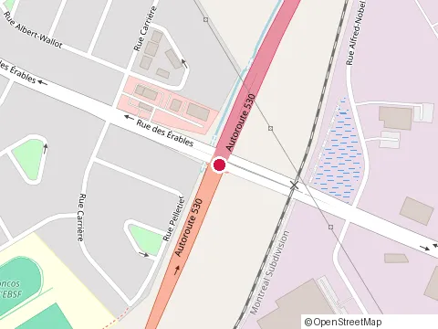 Location of Fondations Rml at 392 Rue des Érables, Salaberry-de-Valleyfield