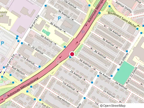 Location of Fondue Kim Long at 3250 Boulevard Crémazie E, Montréal