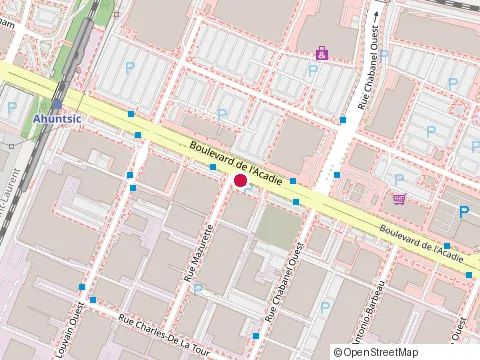 Location of Foo Lam Restaurant Maison at 9394 Bd de l'Acadie, Montréal