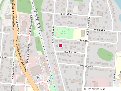 Location of Forage et Dynamitage Arcand Inc at 36 Rue Ritchot, Sainte-Agathe-des-Monts