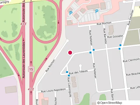 Location of Forage Gama at 424 Rue Castonguay, Saint-Jérôme