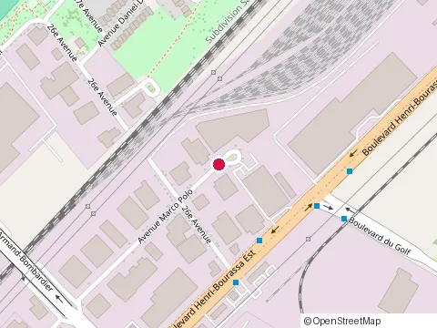 Location of Forage Gareau Cie Ltee at 8255 avenue Marco-Polo, Montréal