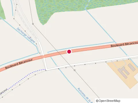 Location of Forage Techni-Ciment Inc at 3990 boulevard Becancour, Bécancour
