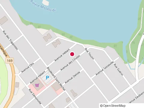 Location of Forestier Mf Paquet at 126 avenue Belley, Dolbeau-Mistassini