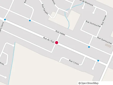Location of Forino Excavation at 928 Boulevard Saint Jean Baptiste, Mercier