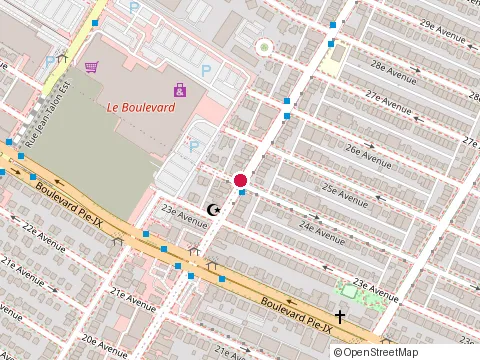 Location of Form-Action Plus at 4209 Rue Belanger, Montréal