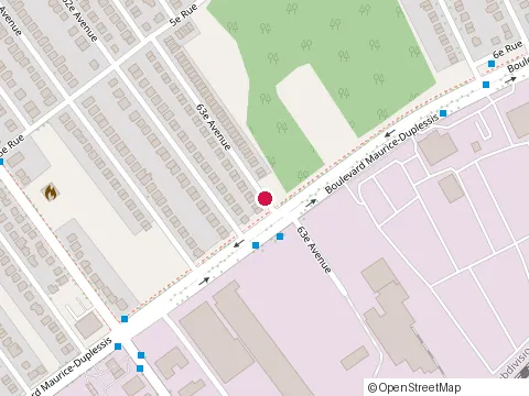 Location of Formafit Clinique at 12089 63E Avenue, Montréal