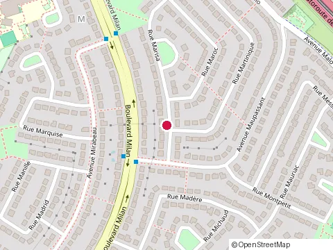 Location of Formation 2000 Inc at 7495 Rue Marisa, Brossard