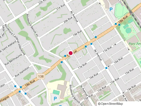 Location of Formations Formavy at 350 18E Rue, Québec
