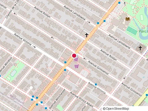 Location of Fortex Construction Inc. at 4823 Sherbrooke St W #210, Westmount