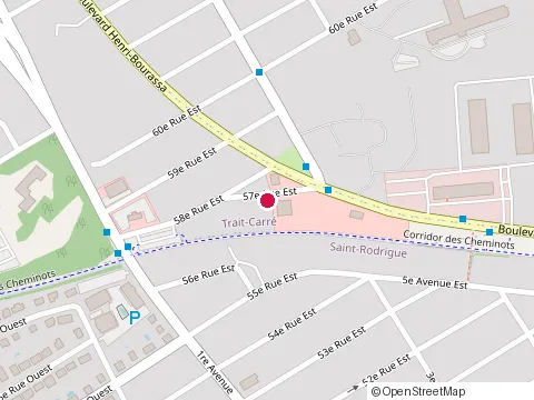 Location of Fortier Construction at 182 57E Rue E, Québec