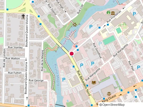 Location of Fortier Cpa & Associes Inc. at 100-185 Rue Frontenac, Sherbrooke