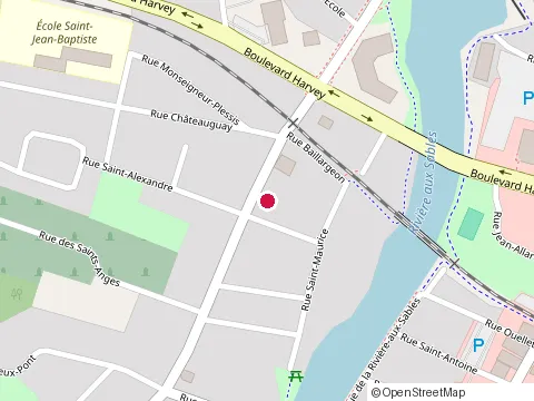Location of Fortin Christian Dr at 2222 Rue Saint-Jean-Baptiste, Jonquière