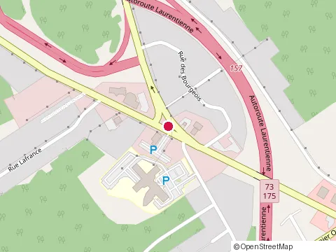 Location of Fortin Gariépy at 21000 boulevard Henri-Bourassa, Québec