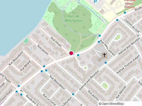 Location of Forum Batiments Inc at 12445 Rue Olivier, Montréal
