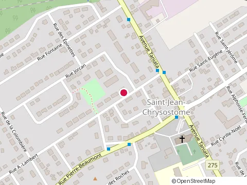 Location of Fou d'la Bouffe Entreprise at 985 avenue Taniata, Lévis