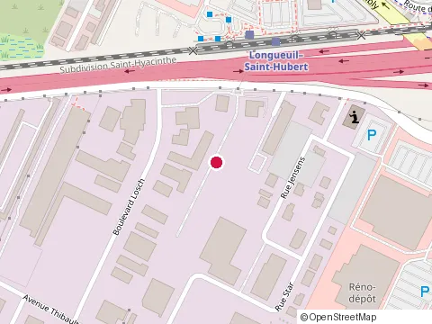 Location of Fourgon Expert Inc at 3183 Rue Harvey, Saint-Hubert