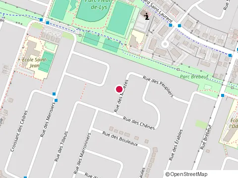 Location of Fournitures Industrielles Falco at 1400 Rue des Melezes, Sainte-Catherine