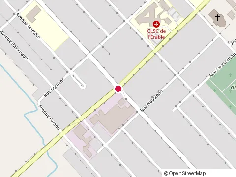 Location of Fournitures Industrielles Pasco Inc at 1124 Rue Saint-Calixte, Plessisville