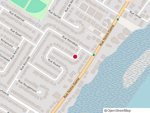 Location of France Dormoy at 35 Rue Rivard, Repentigny